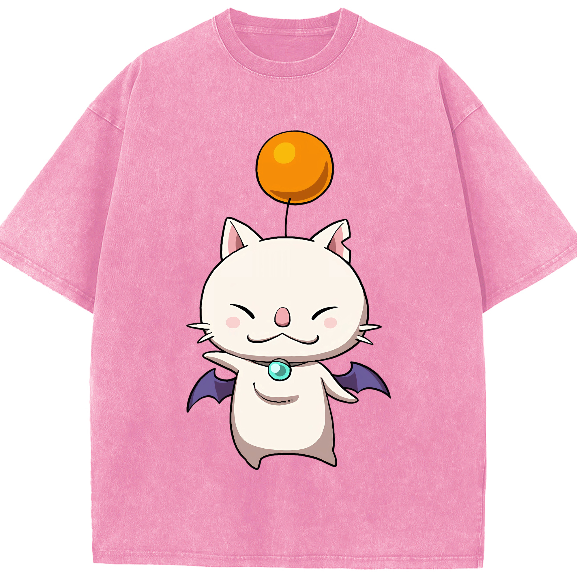 （画像用） 妖怪ウォッチ Yo-kai Watch 綿100% ヴィンテージ風 半袖Tシャツ（フロントプリント）